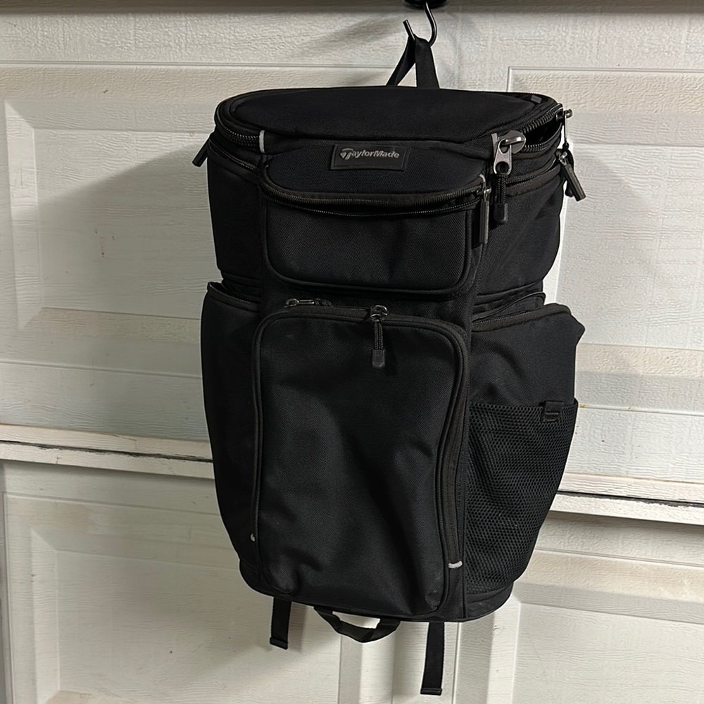 TaylorMade Black Backpack